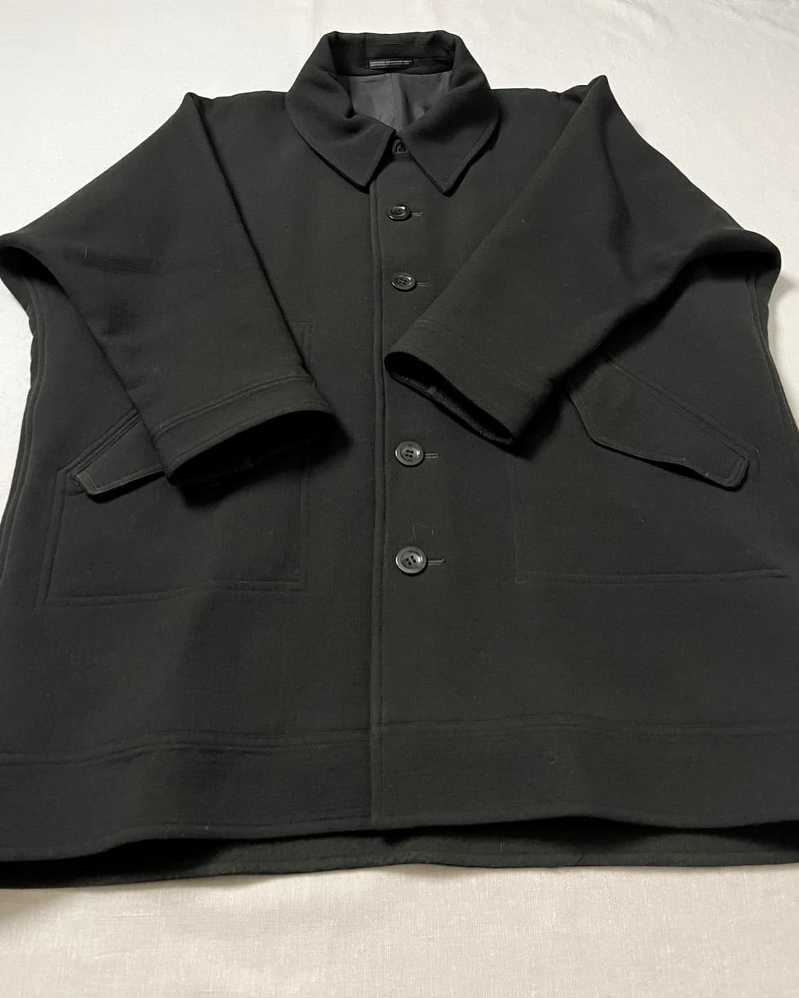 요지야마모토 돌먼슬리브 코트 yohji yamamoto Y’s 기모노 상품이미지6