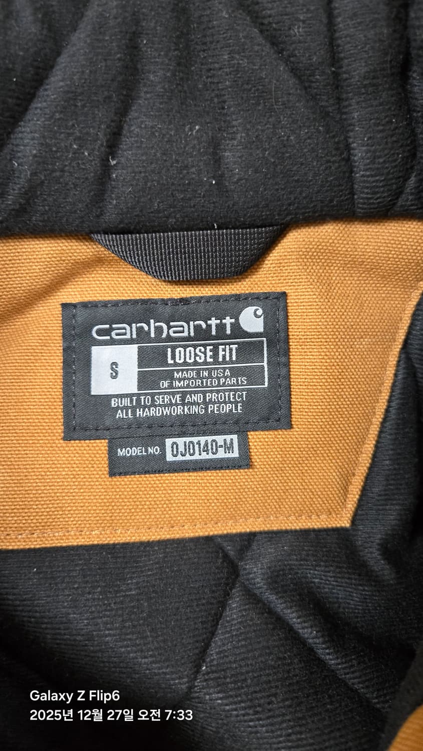 칼하트 j140 S 상품이미지2