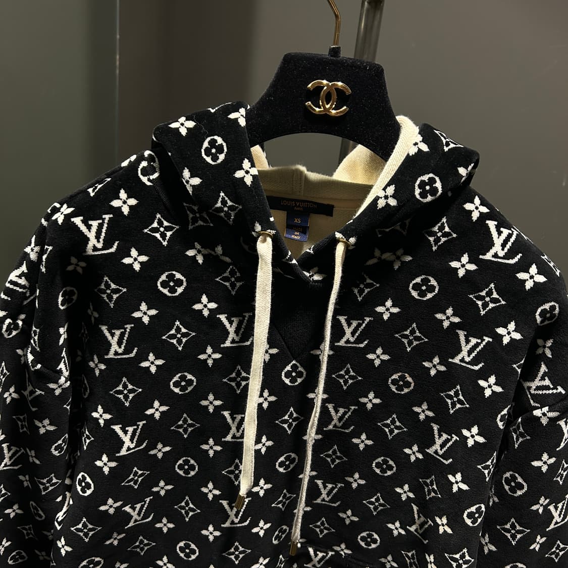 루이비통 모노그램 벨벳 후드티 상품이미지2