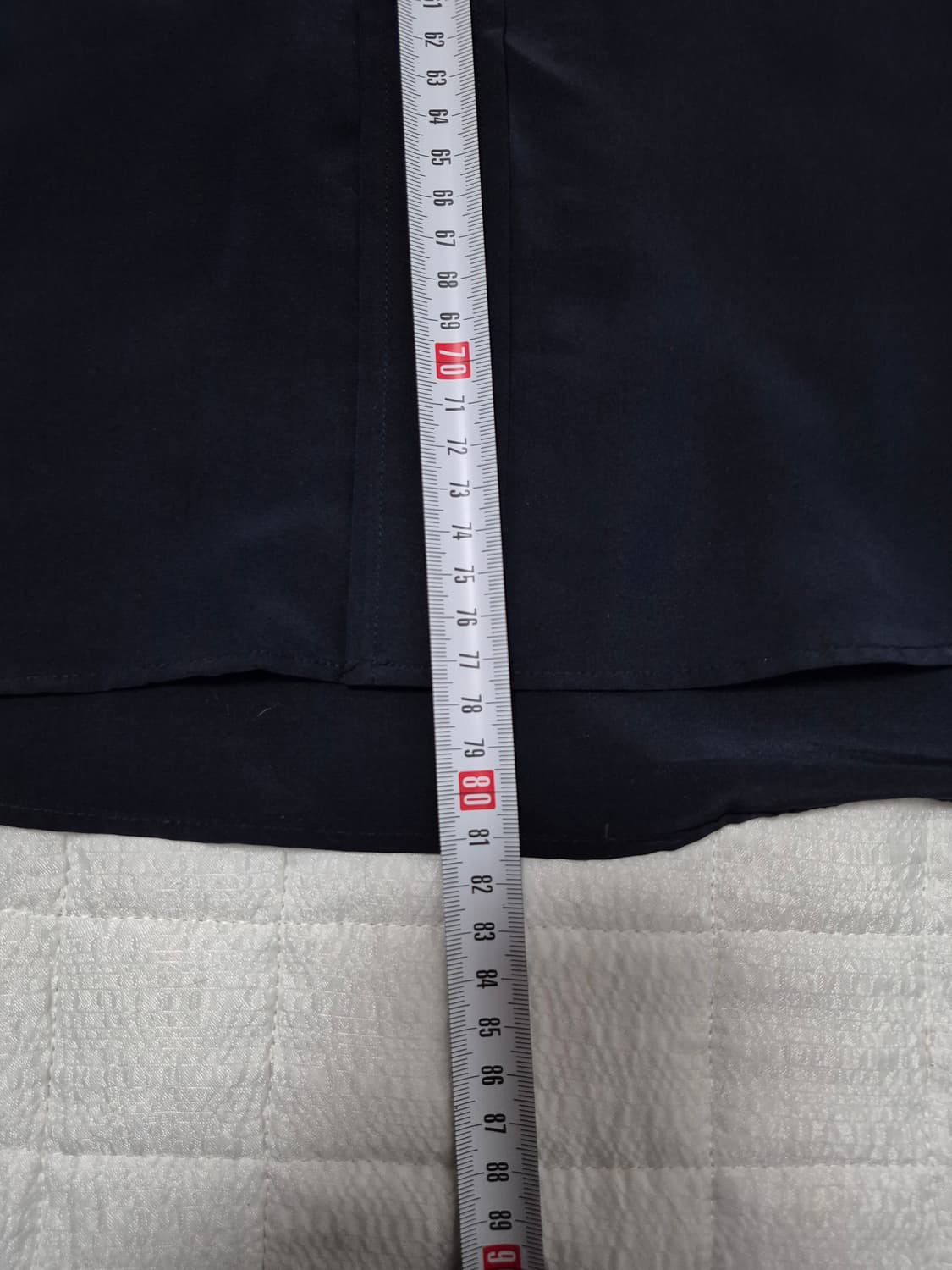 입생로랑 실키 셔츠 블랙 남성 110사이즈 상품이미지9