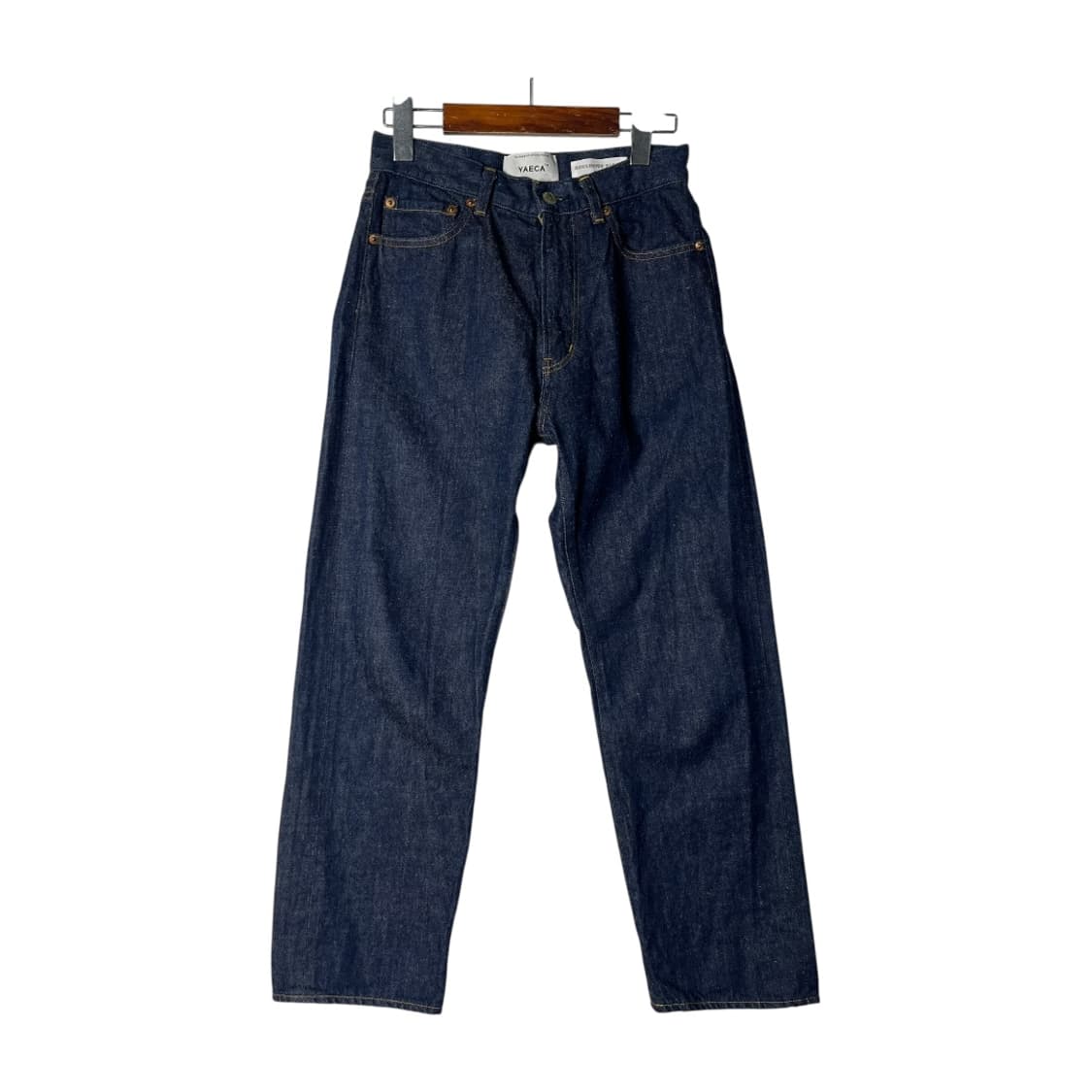 [YAeca] 야에카 린넨 블렌드 인디고 데님팬츠 상품이미지1