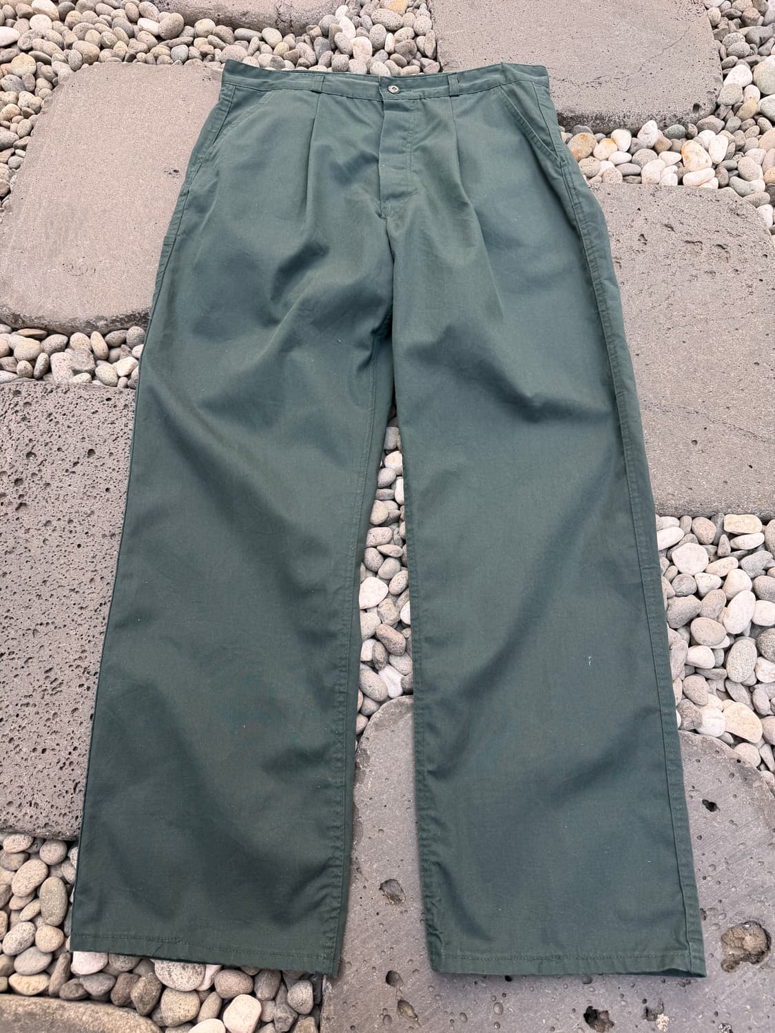 (DEADSTOCK)80s FRENCH AIR FORCE 프렌치워크팬츠 상품이미지1