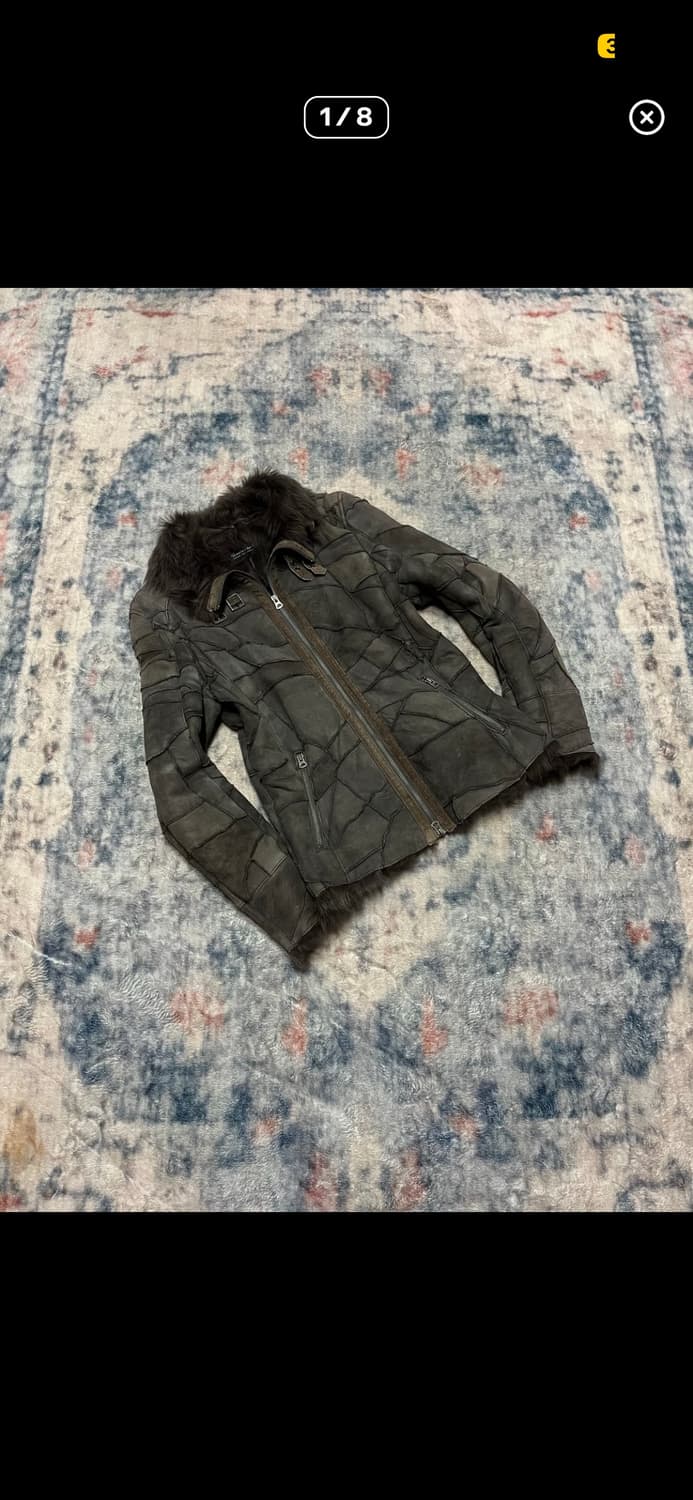 Tornadomart 00s patchwork trimming fur 상품이미지1