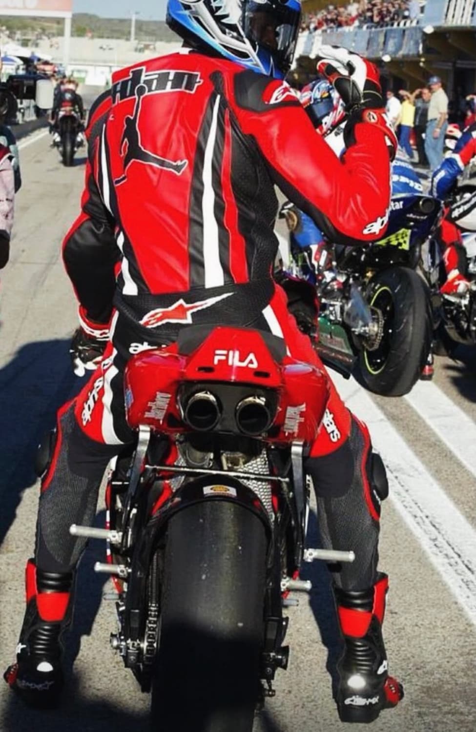 00s Jordan 레이싱 자켓 (105) 상품이미지9