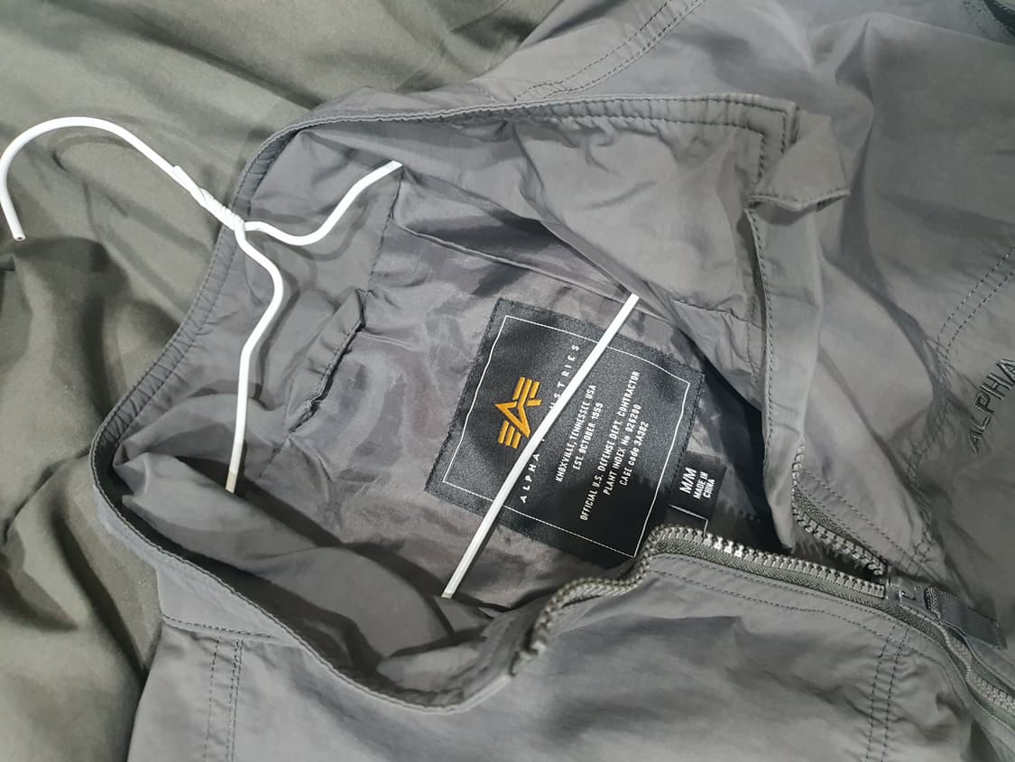 알파인더스트리 나일론트랙탑 바람막이 상품이미지7