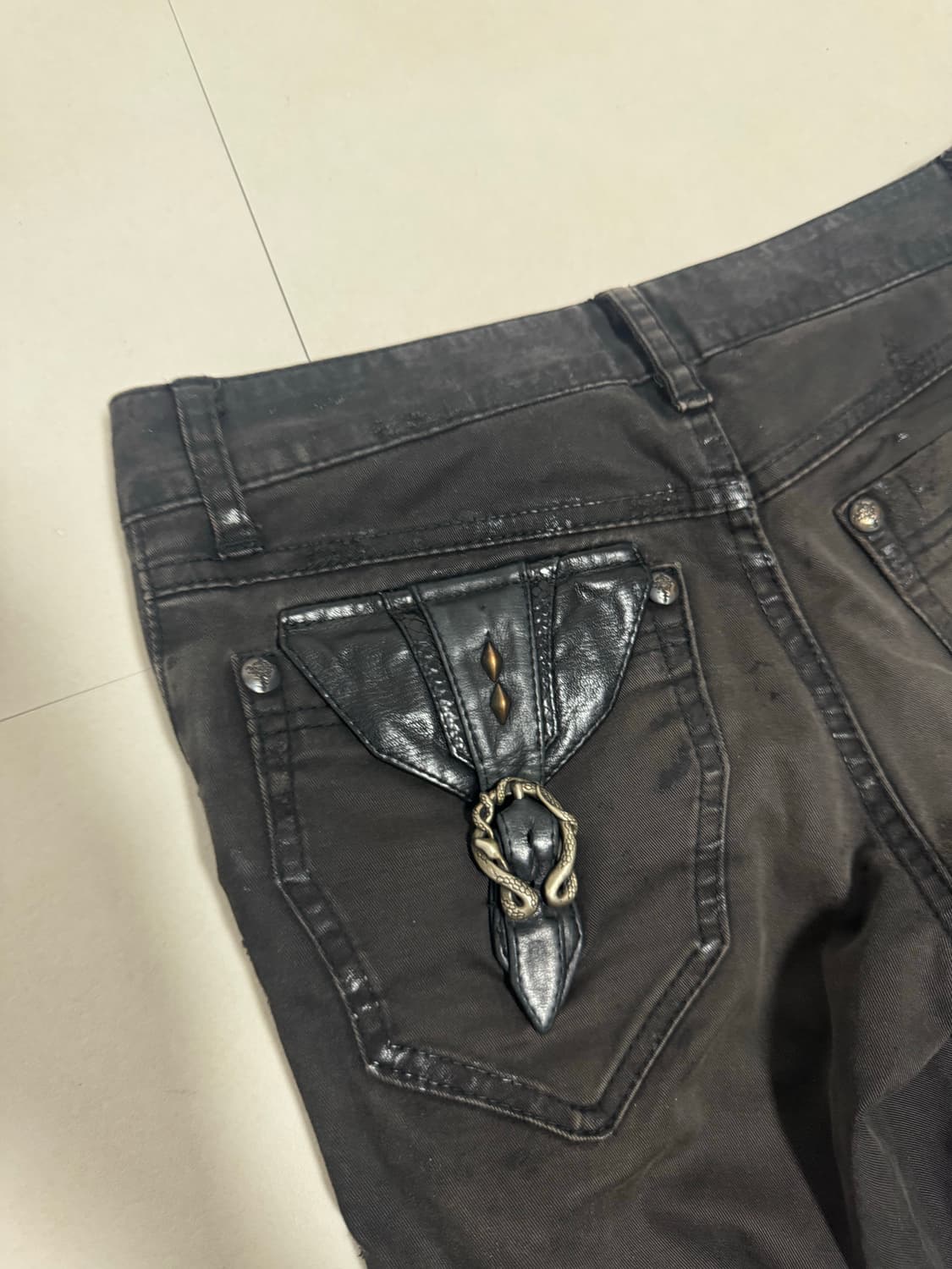 14th addiction coated jeans 상품이미지2