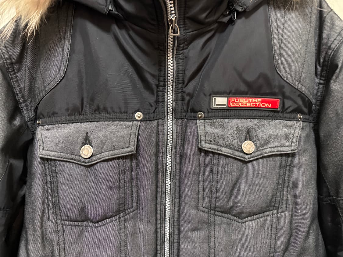 FUBU 후부 데님 패딩 상품이미지2