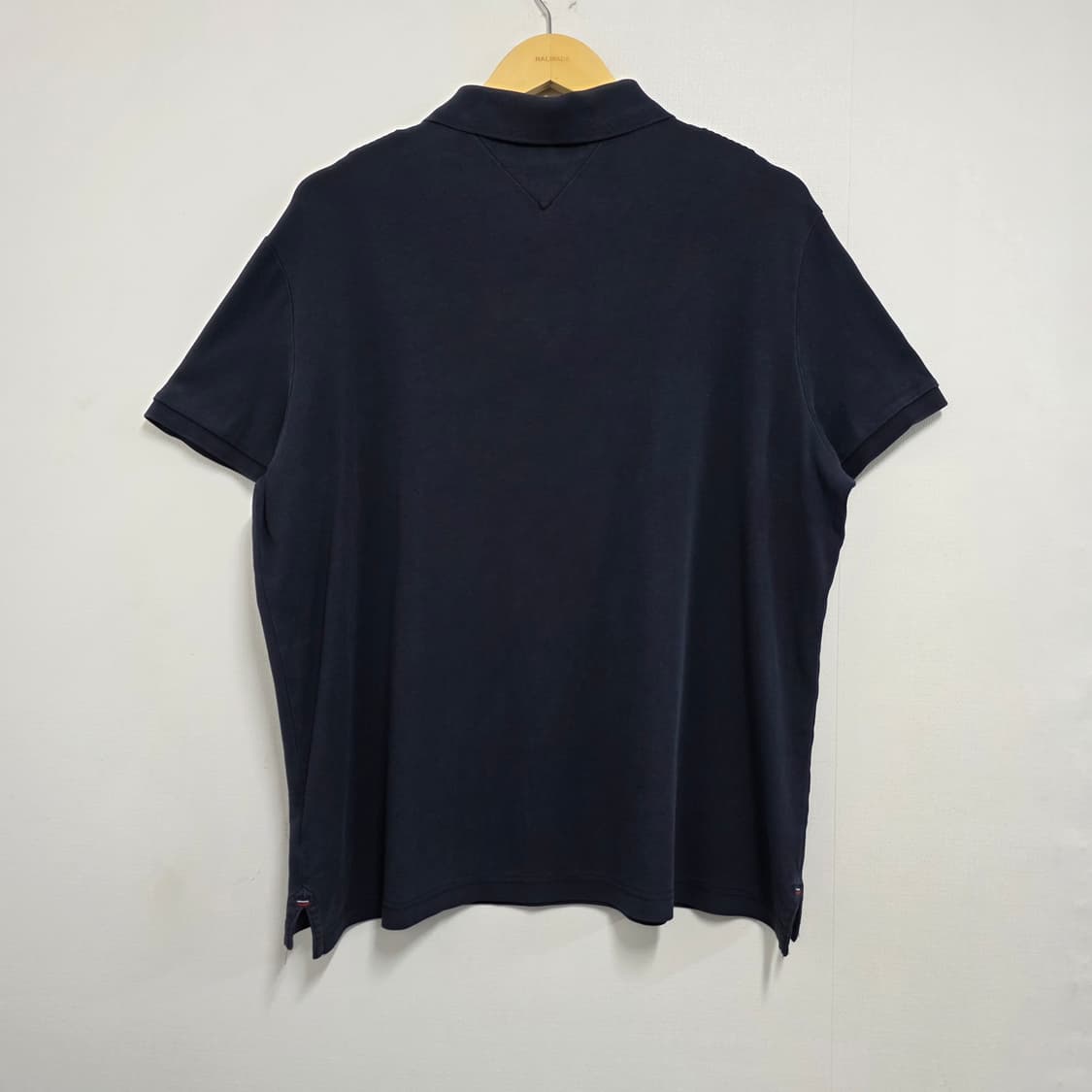 XL 105-110 타미힐피거 네이비 반팔 카라티 상품이미지3