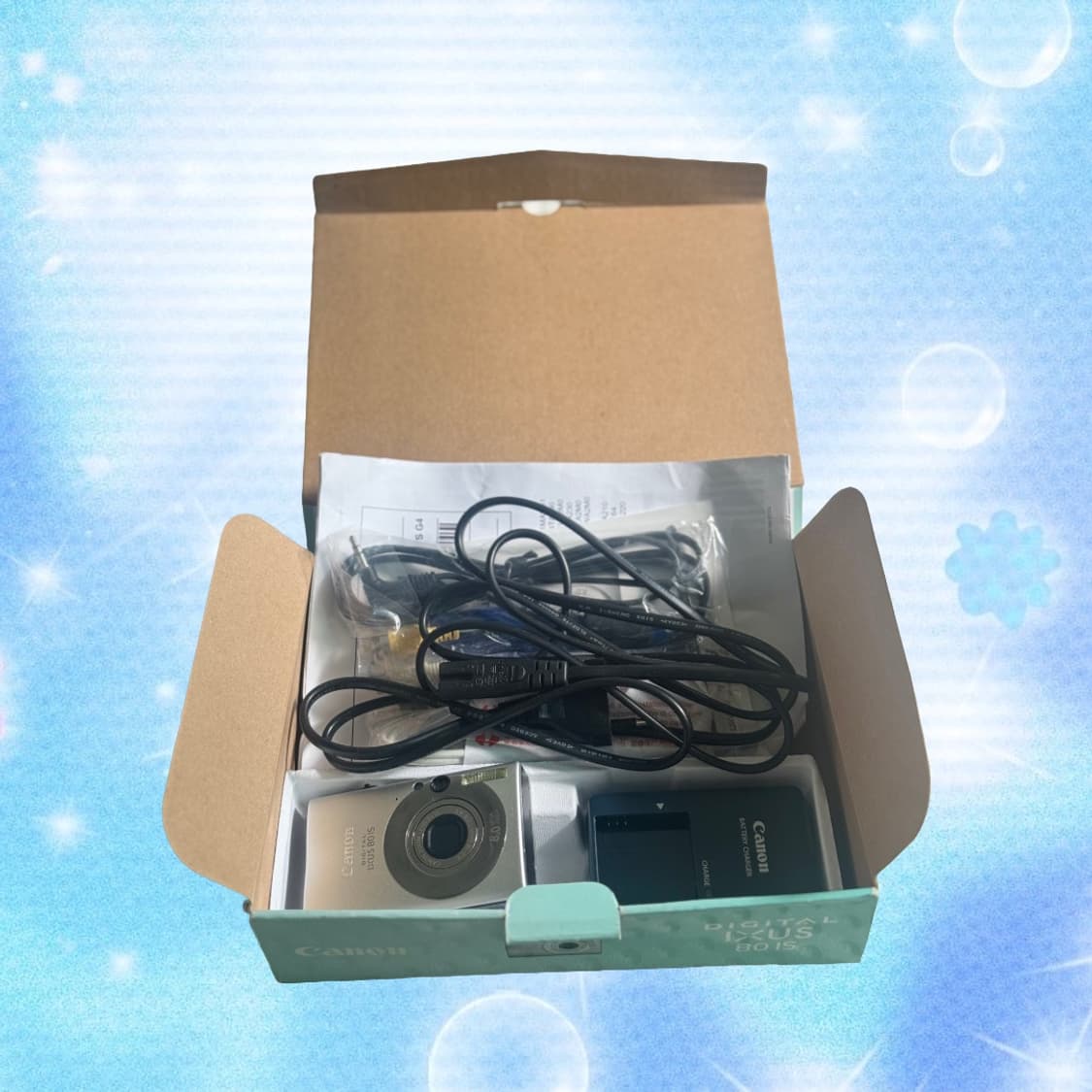 풀박,미품,리사디카🤍) 캐논 익서스 80 실버 / IXUS 80 IS 상품이미지2