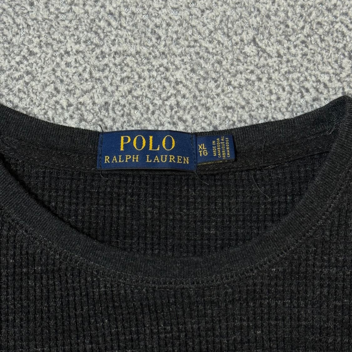 폴로 랄프로렌 와플 긴팔티 여성용 상품이미지4