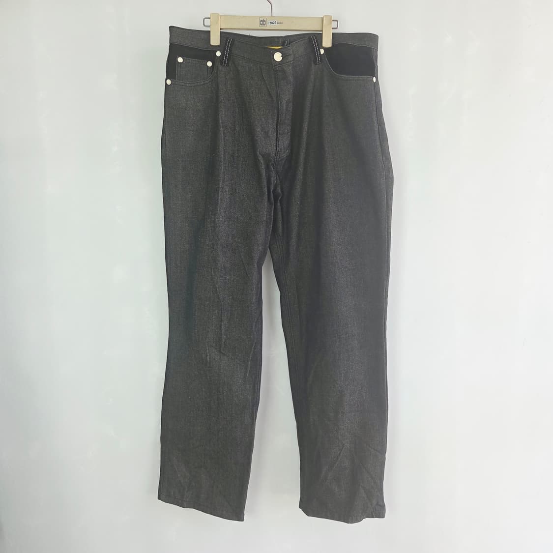 [COOGI] 쿠지 블랙 와이드 데님팬츠 40 상품이미지1
