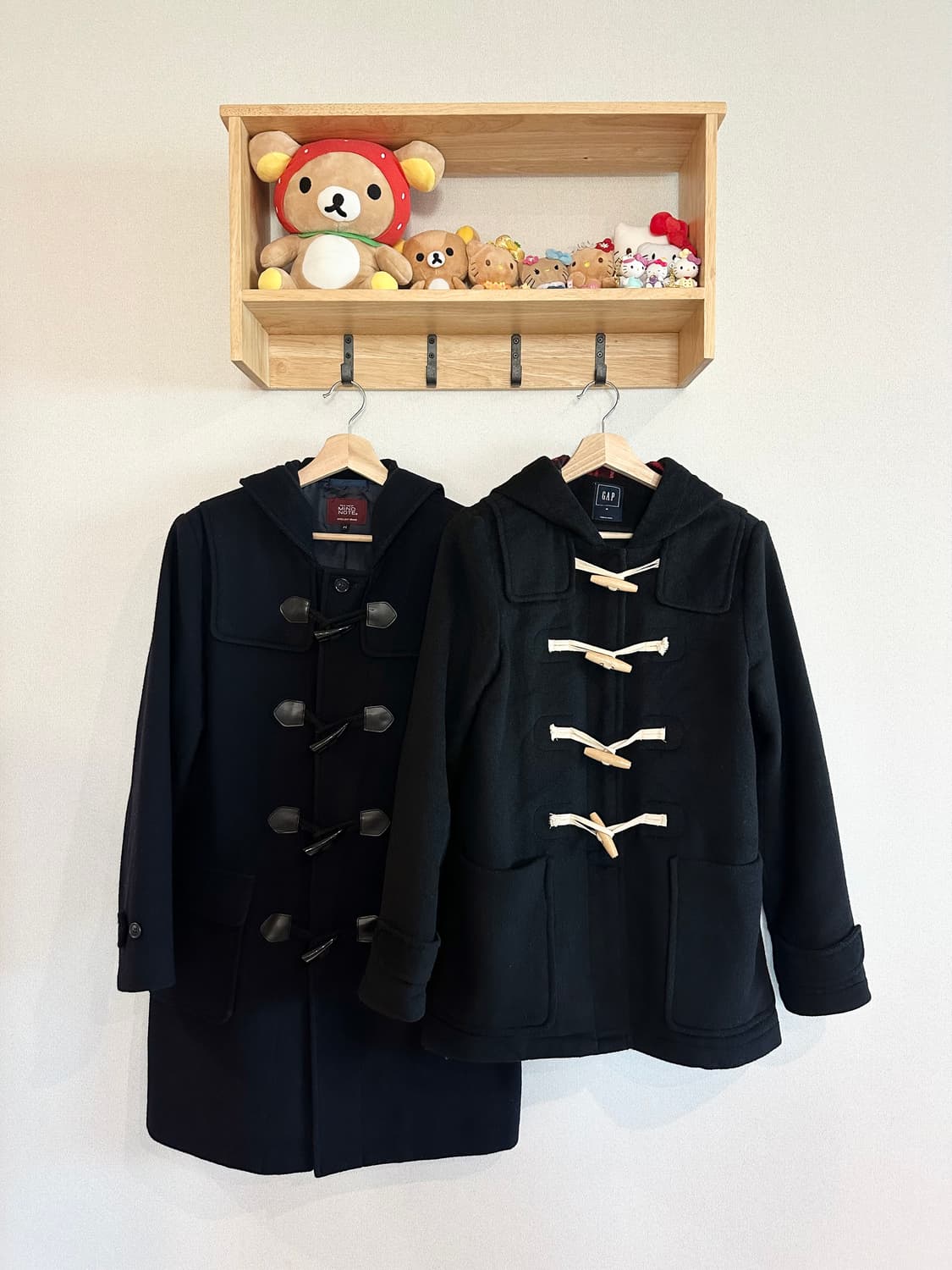 jpn 떡볶이코트 더플코트 하구미 스즈코 너드 모리걸 히피 상품이미지1