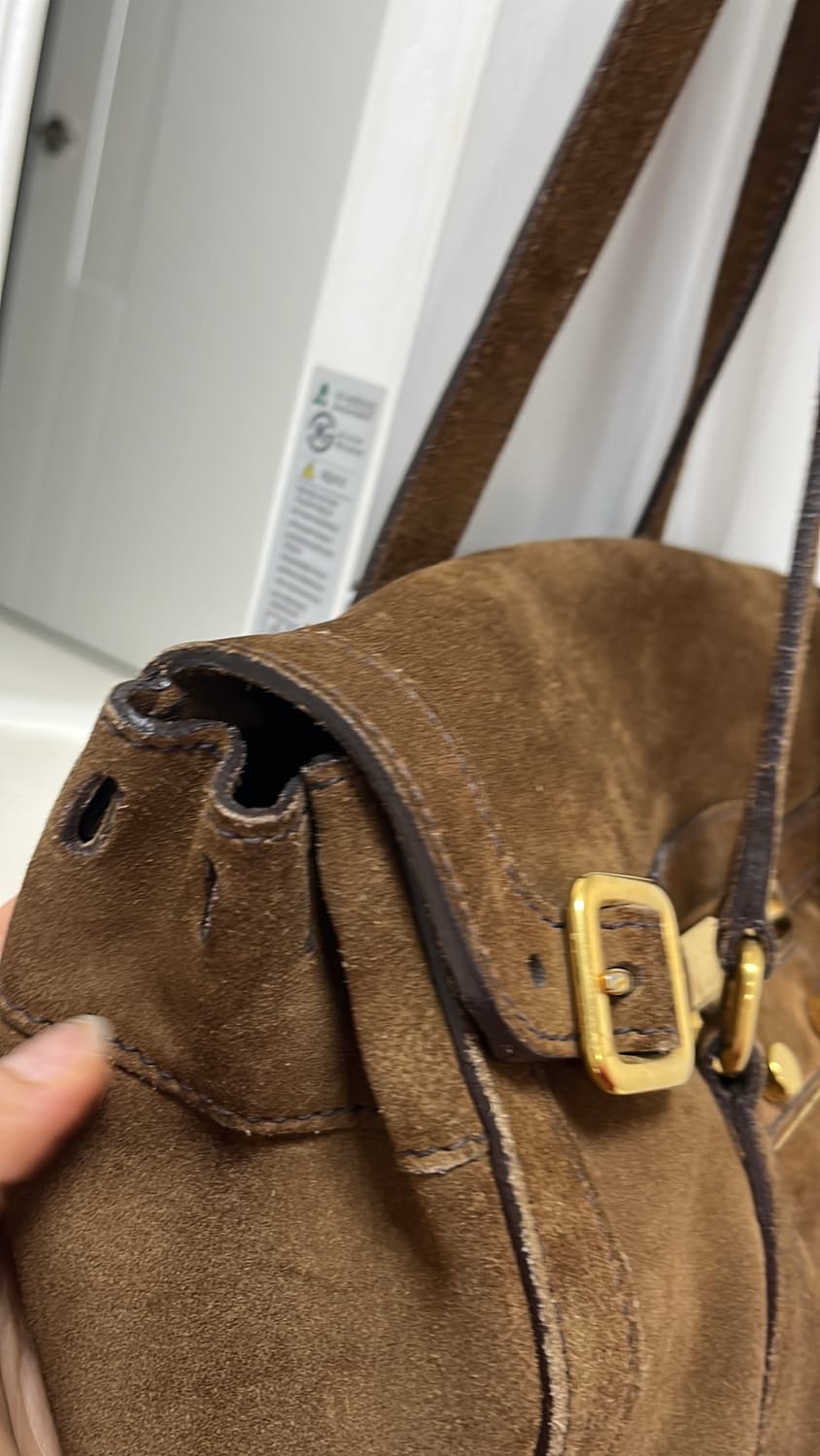  프라다 스웨이드 숄더백 정품  상품이미지7