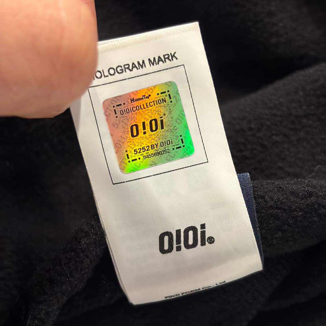 [XL] 23FW 오아이오아이 스튜디오 블랙/아이보리 자켓 B488 상품이미지10