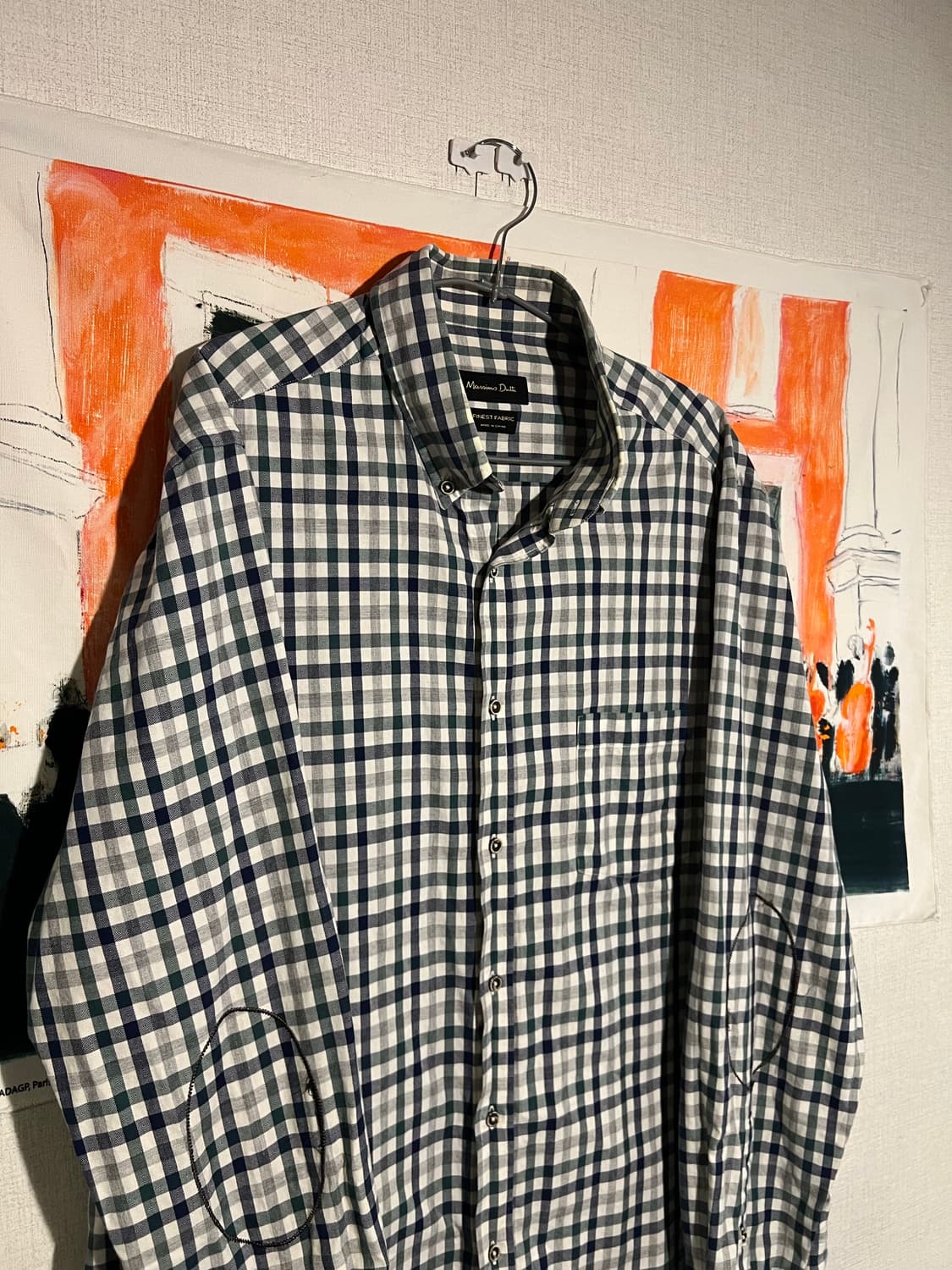 마시모 뚜띠 체크셔츠 상품이미지1