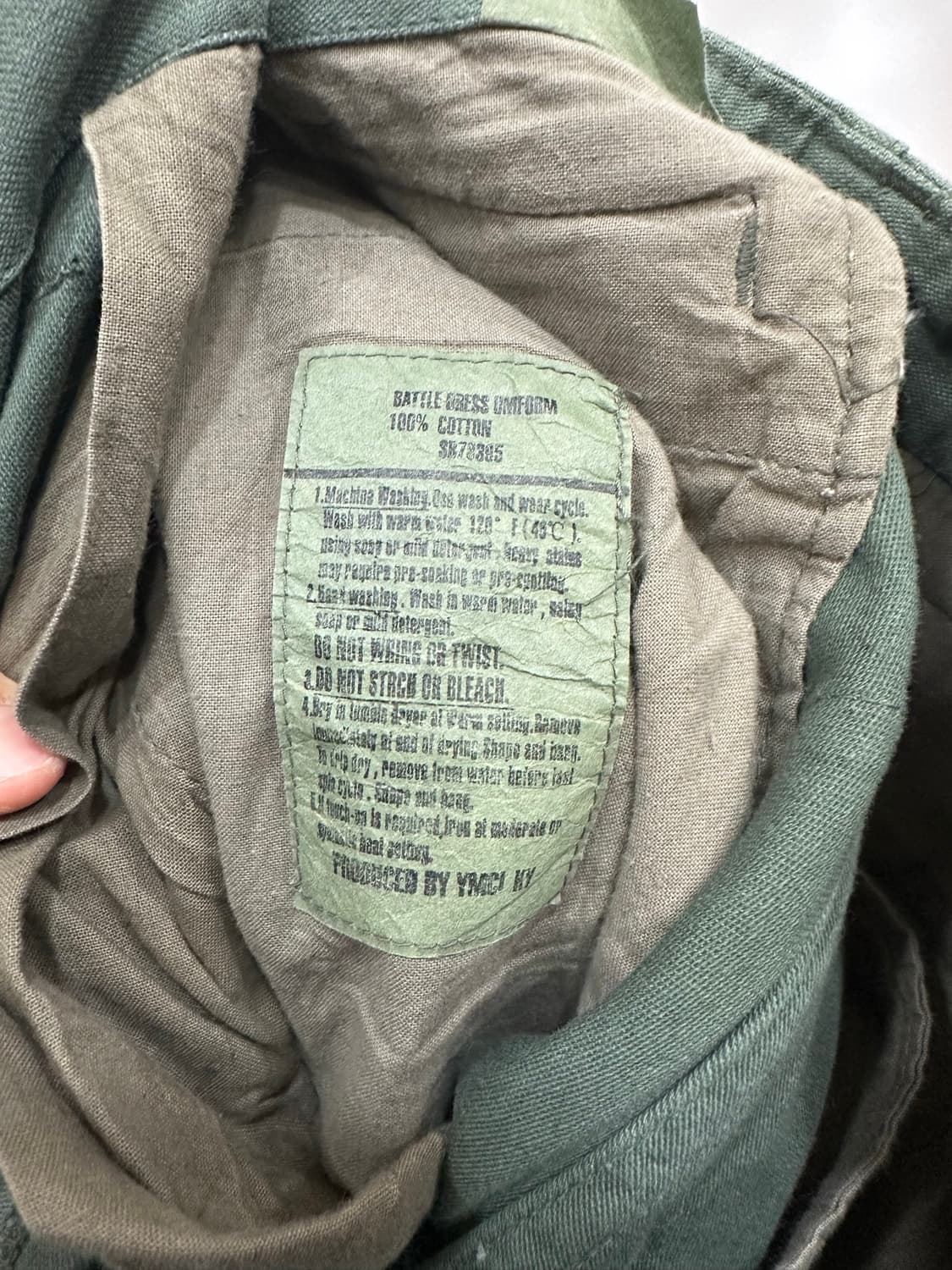 오리지널 80s BDU 카고팬츠 데드스탁 29-30 상품이미지5