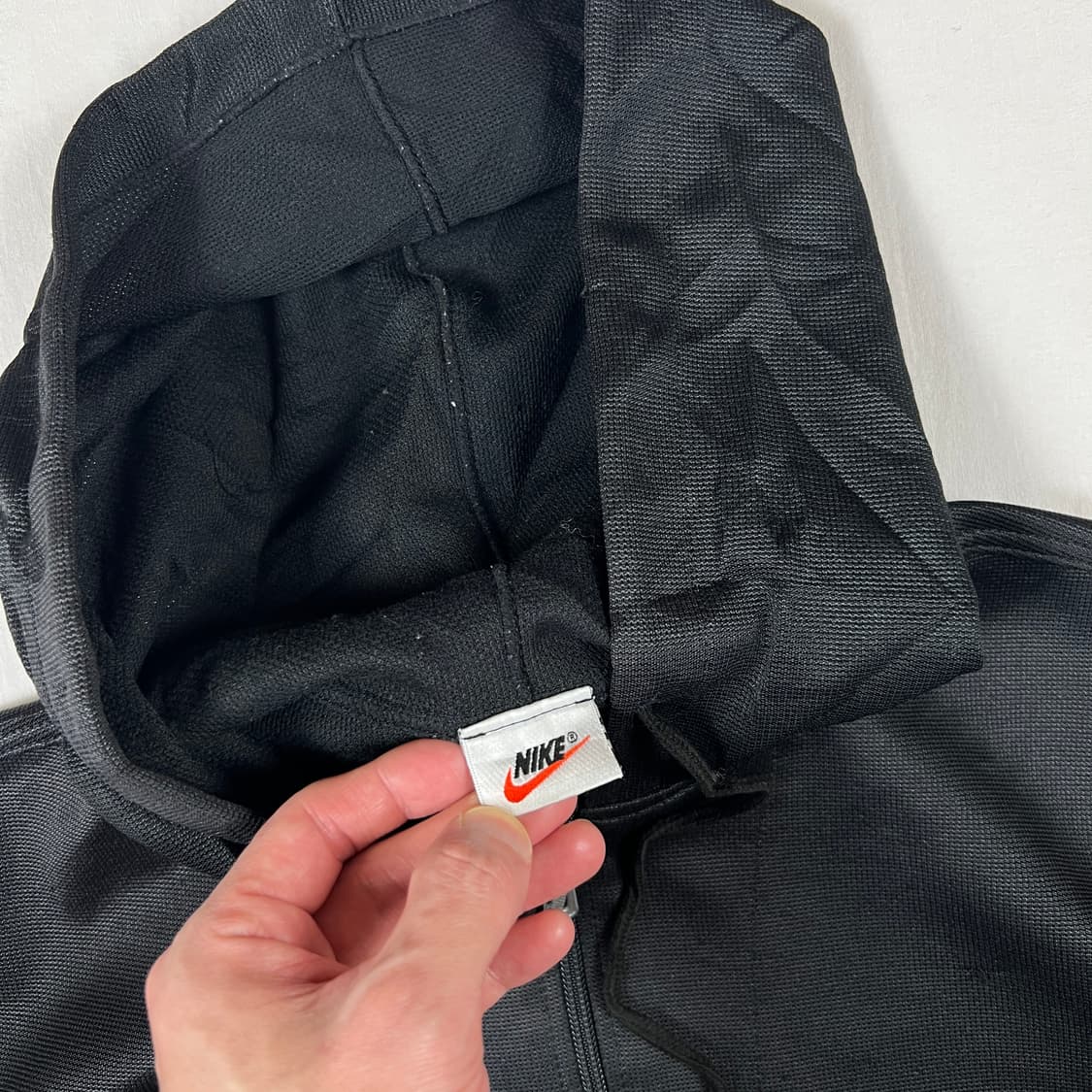 90’s 나이키 nike 스우시 로고 풀오버 져지 후드 상품이미지9