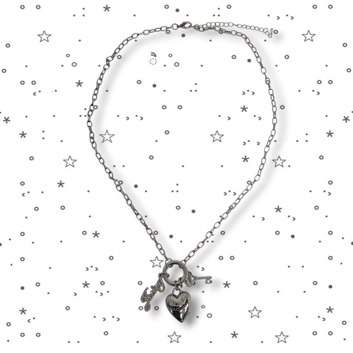 Juicy Couture 하트 실버 목걸이 상품이미지1