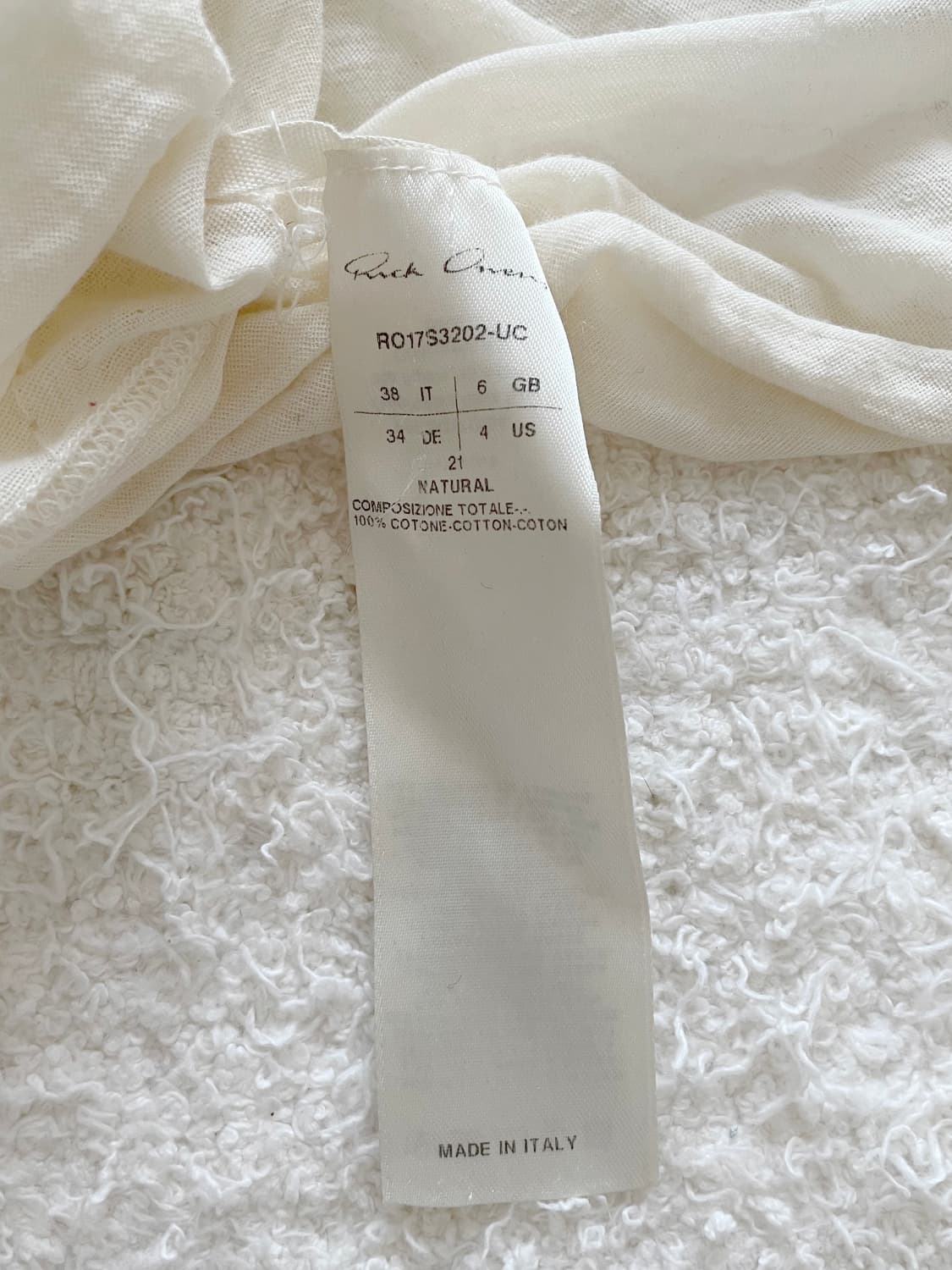 로우 엣지 코튼 롱슬리브 탑 상품이미지6