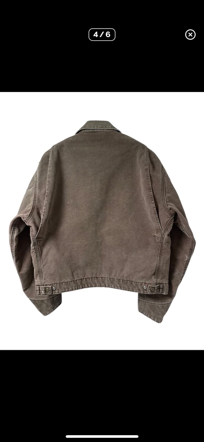 빈티지 USA 칼하트 j97 CHT 체스트넛 상품이미지4