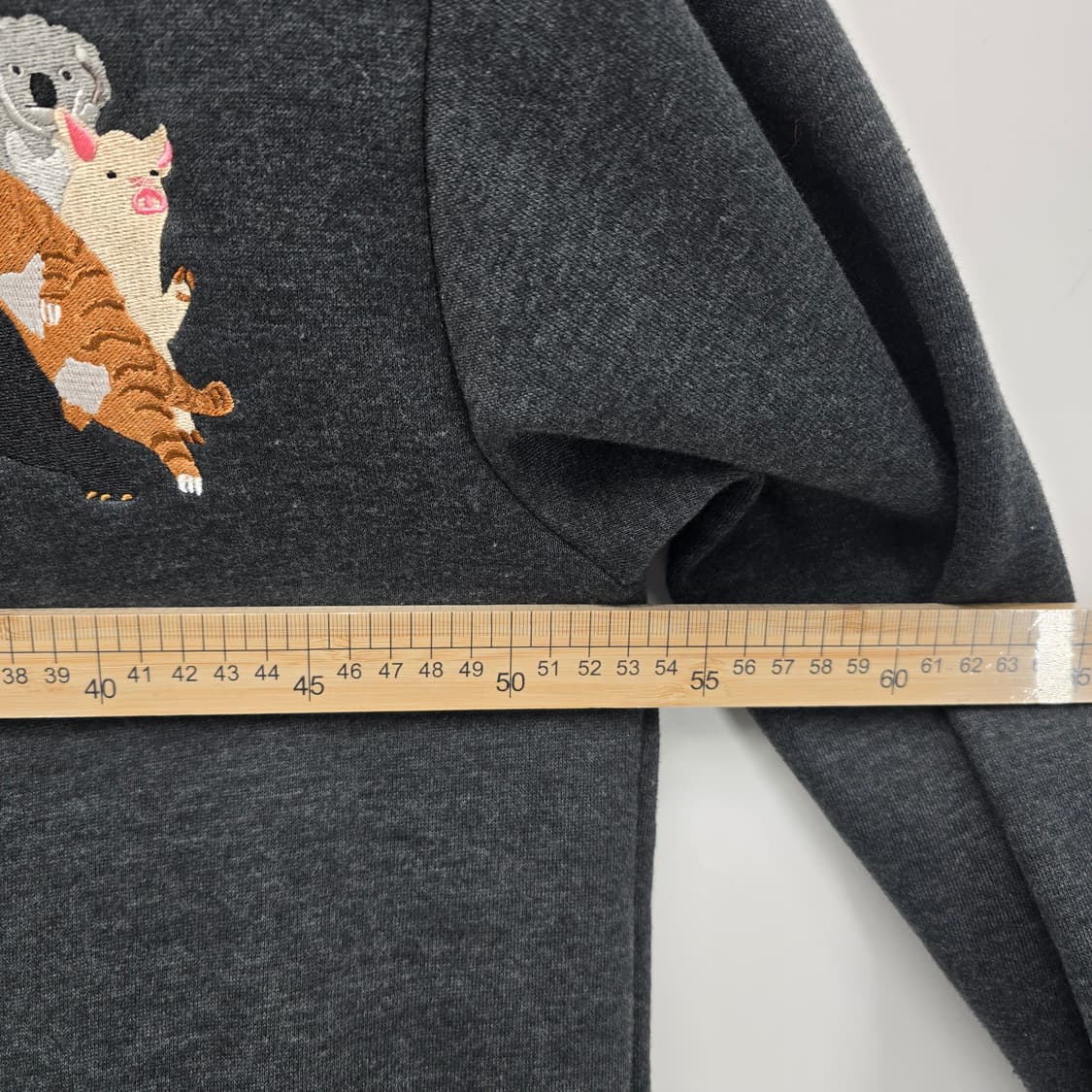 graniph 애니멀 자수 후드집업 상품이미지6