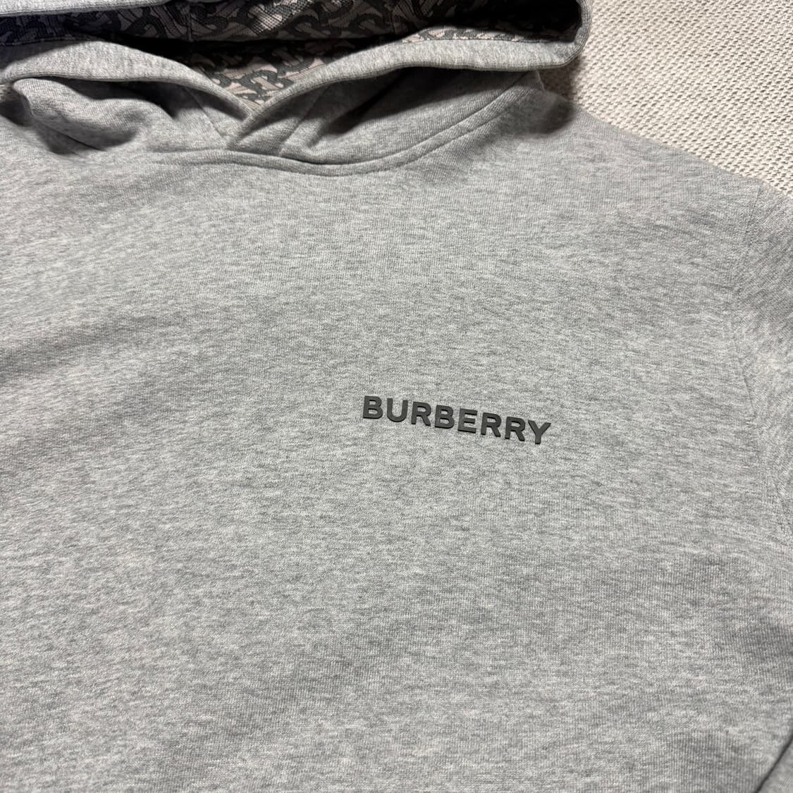 22ss 버버리 (burberry) 로고 모노그램 후드티 상품이미지2