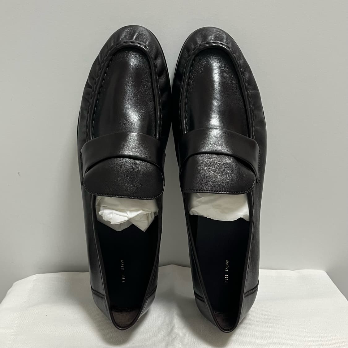 [42]더로우 26ss 소프트레더 로퍼/다크 브라운 상품이미지4