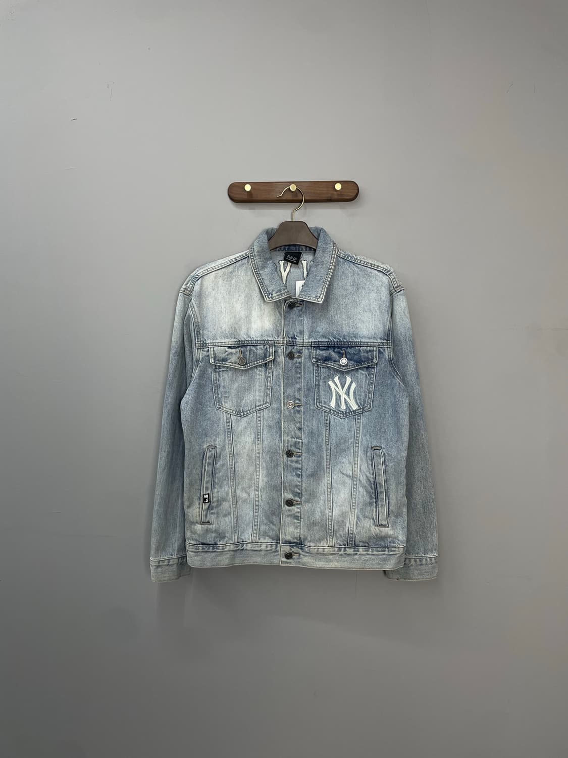 MLB 뉴욕 양키스 빅로고 데님 자켓 H952 상품이미지3