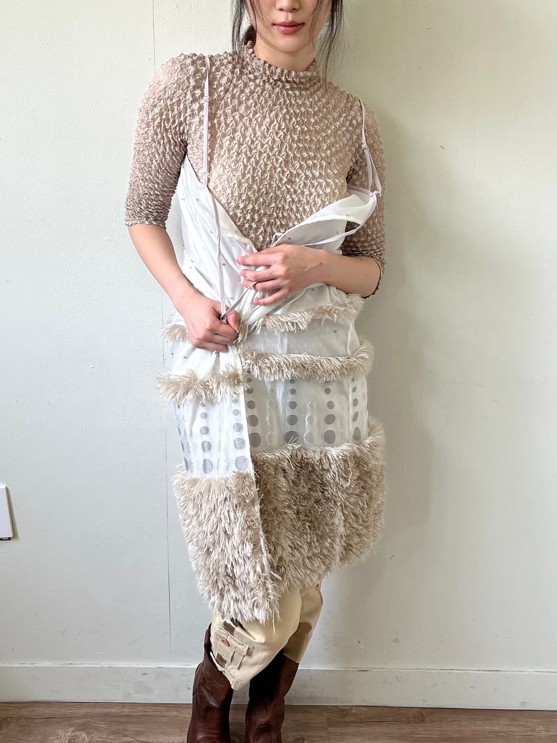 Lily Brown 백 로브 원피스 상품이미지6