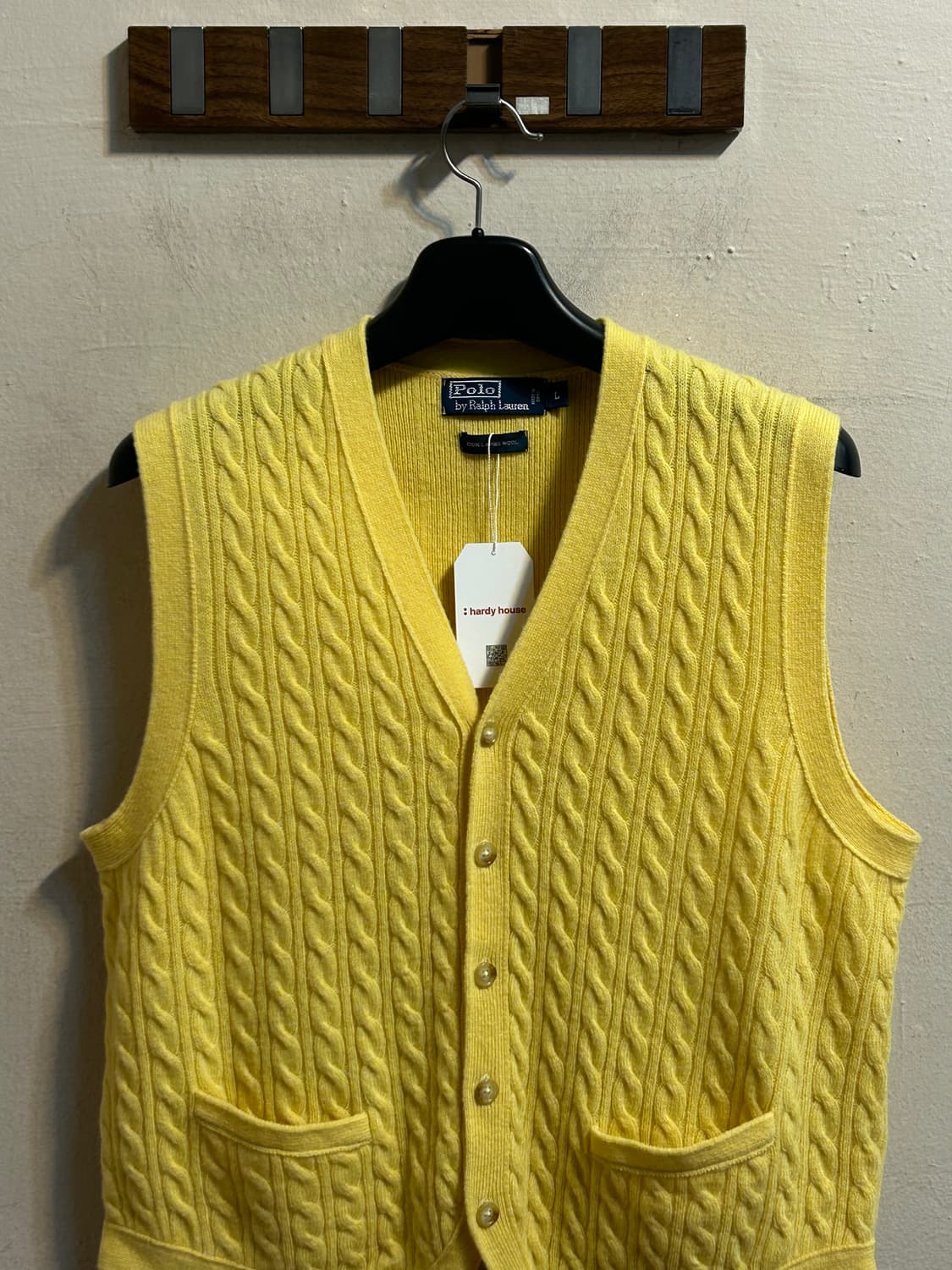 폴로 랄프로렌 케이블 니트 버튼 베스트 상품이미지2
