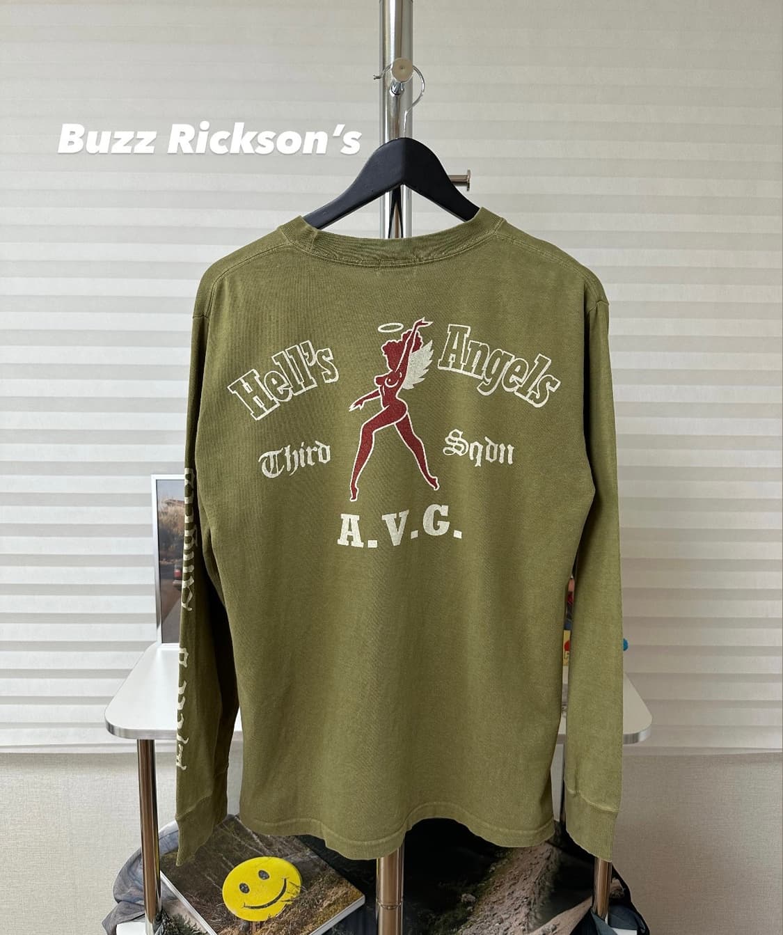 버즈릭슨 American Volunteer Group 롱슬리브 상품이미지1