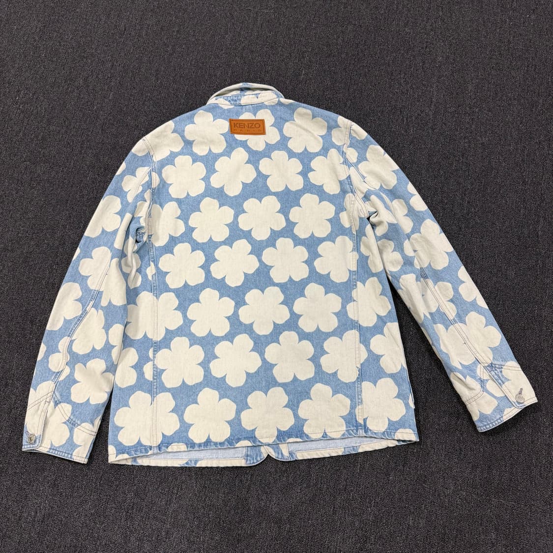 겐조 플라워 하나 닷 데님 셔츠 자켓  상품이미지6