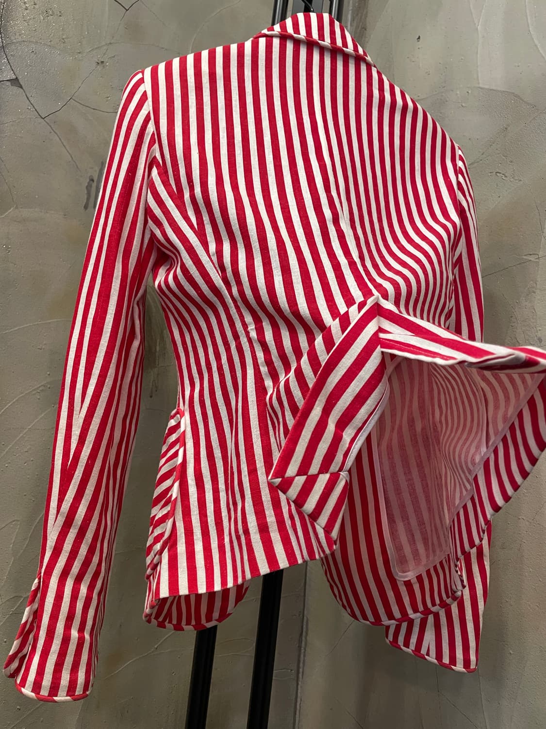 카스텔바작 이태리 린넨 비스코스 레드 자켓 66 상품이미지7