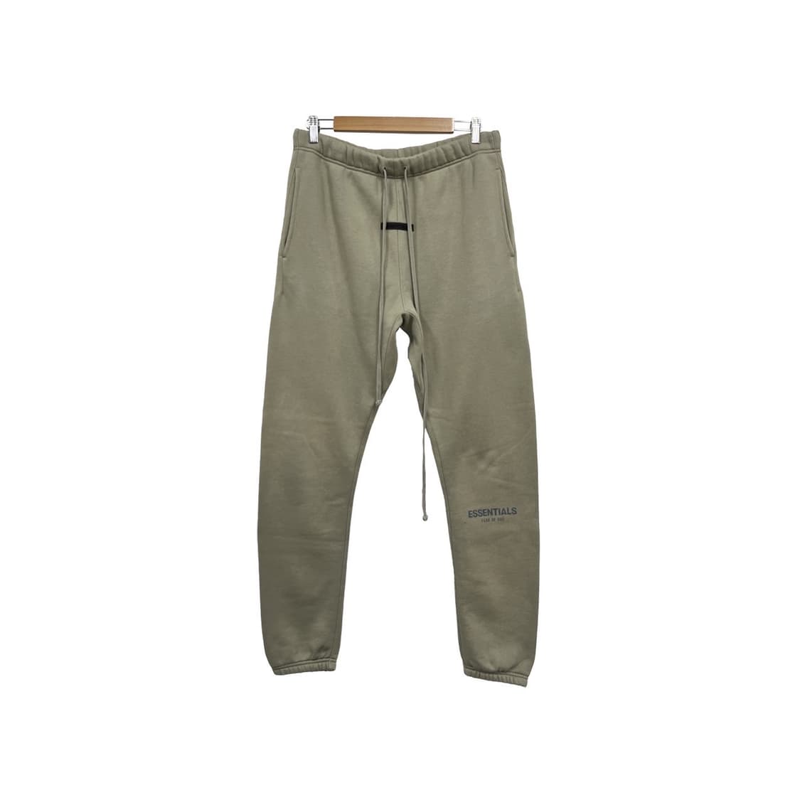 피어오브갓 에센셜 로고 피스타치오 기모 조거 팬츠 상품이미지1