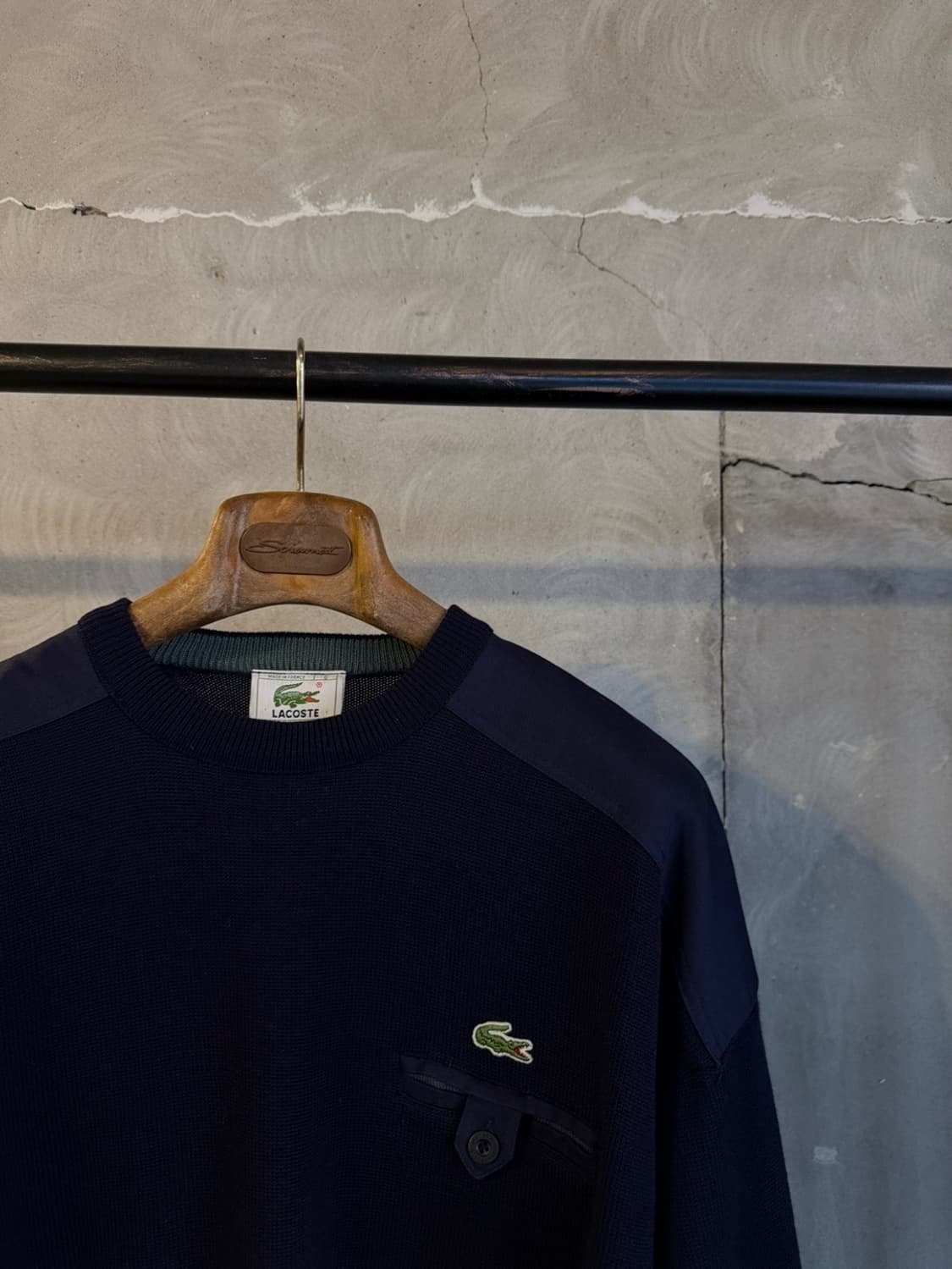 80s 라코스테 코만도 니트 100~105 상품이미지4