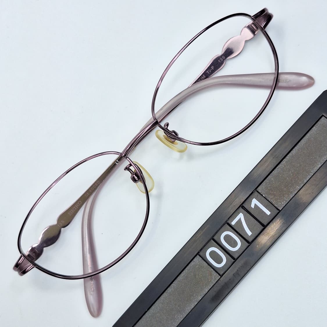 세이코 Seiko SE4008 순 티타늄 안경테/ 명품 일본 수입 일제  상품이미지1