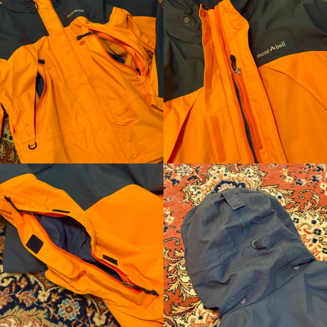 몽벨 재팬 고어텍스 바람막이 투톤자켓 (L-XL) 상품이미지9