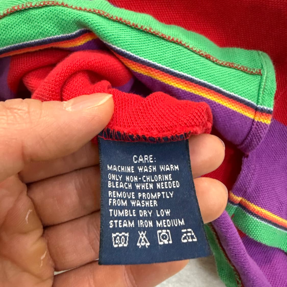 XS 폴로랄프로렌 민소매 폴로 티셔츠 0331T 상품이미지4