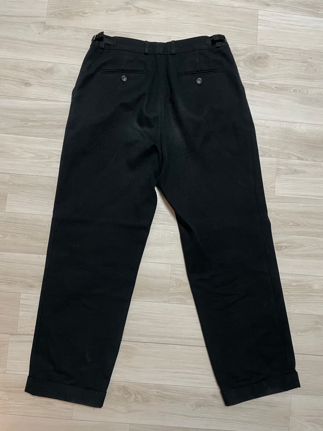 모노프리베 Textured Two Tuck Trousers 1 상품이미지2