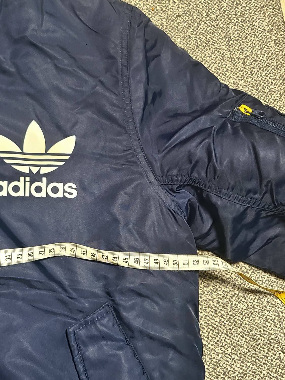 아디다스 Originals  MA-1  항공자켓 봄버 자켓 네이비 090 상품이미지5