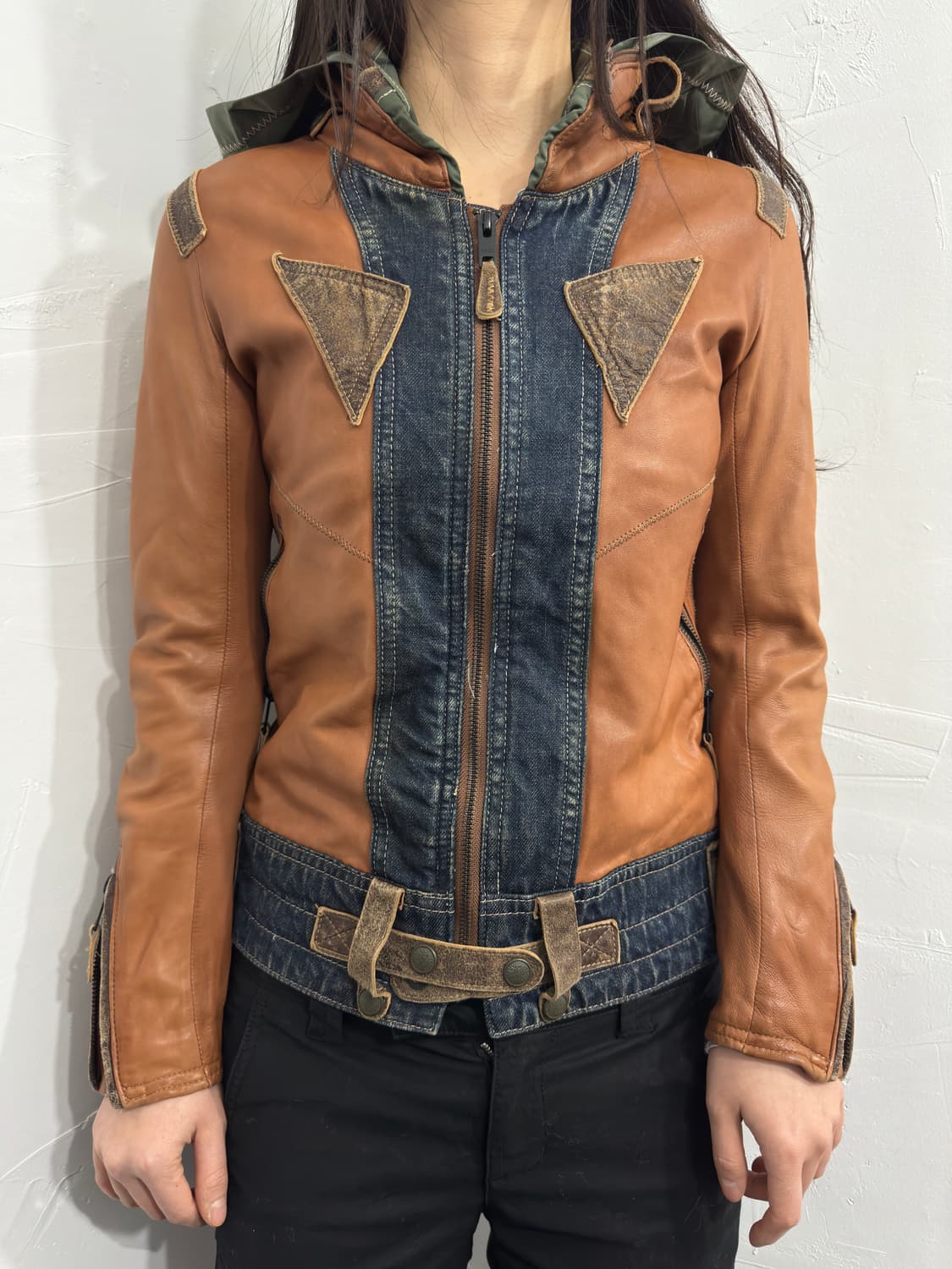 avirex design leather jacket 상품이미지1