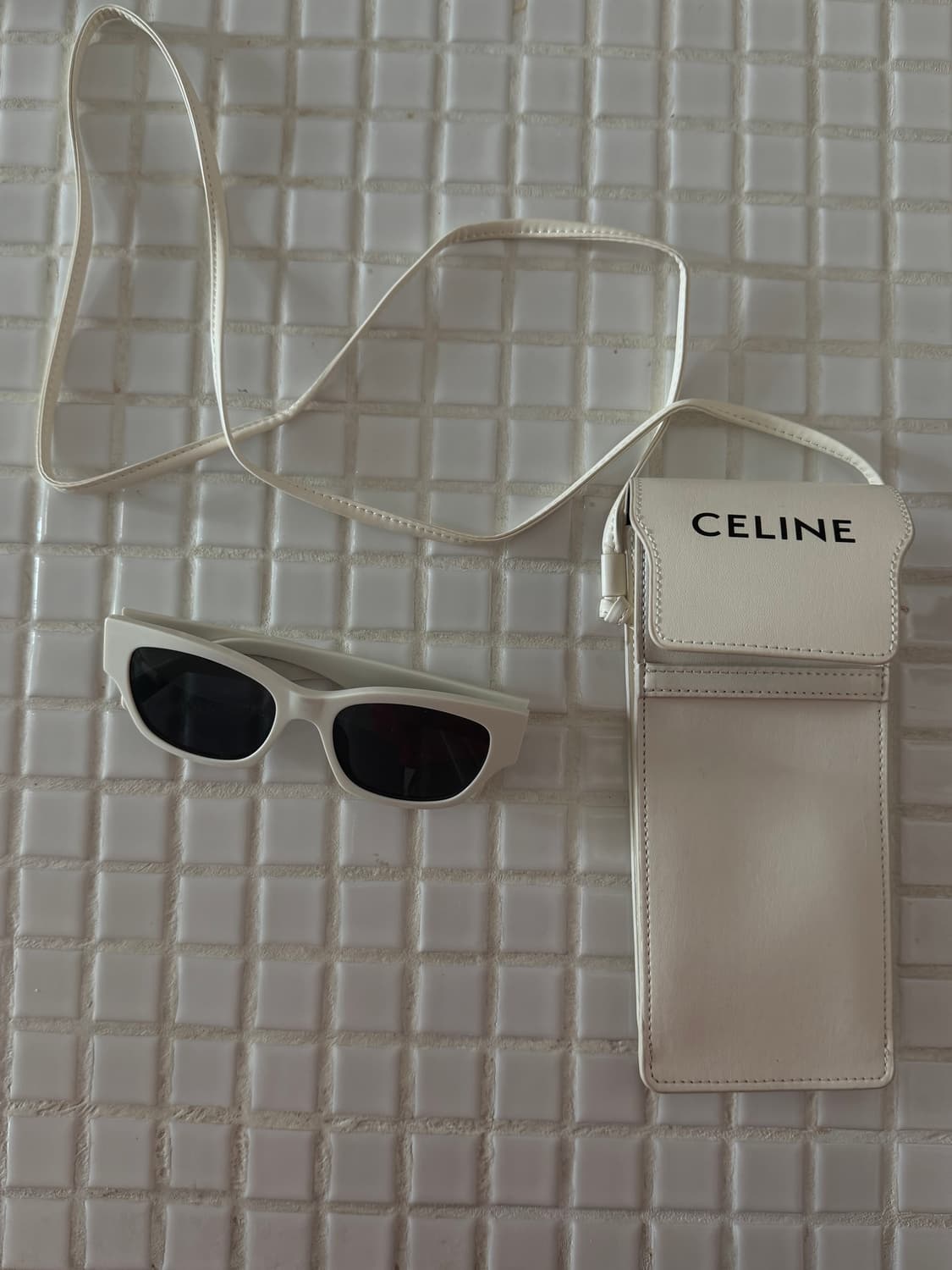 celine 셀린 선글라스 화이트 상품이미지3