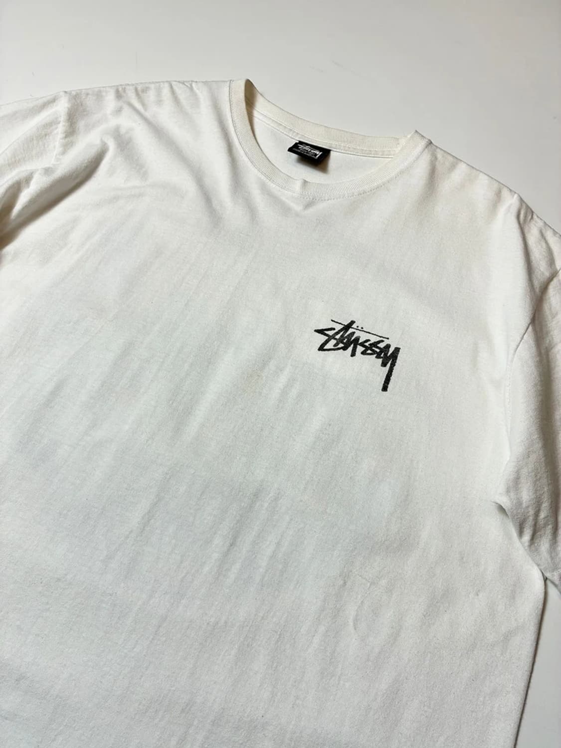 스투시 STUSSY 23ss 플러시 반팔 티셔츠 PN9001 상품이미지5