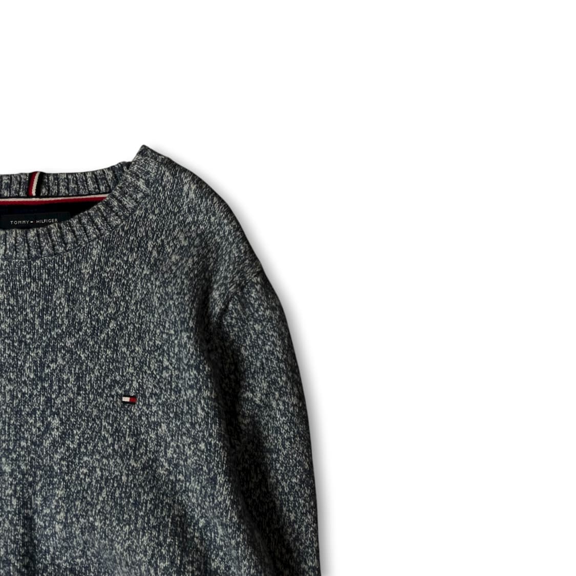 타미힐피거 블루 보카시 니트 스웨터 M 상품이미지2