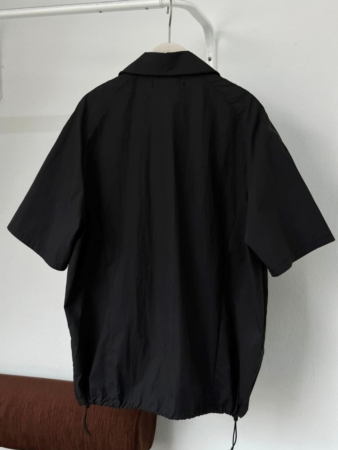 Half sleeve coach shirt jacket 상품이미지4
