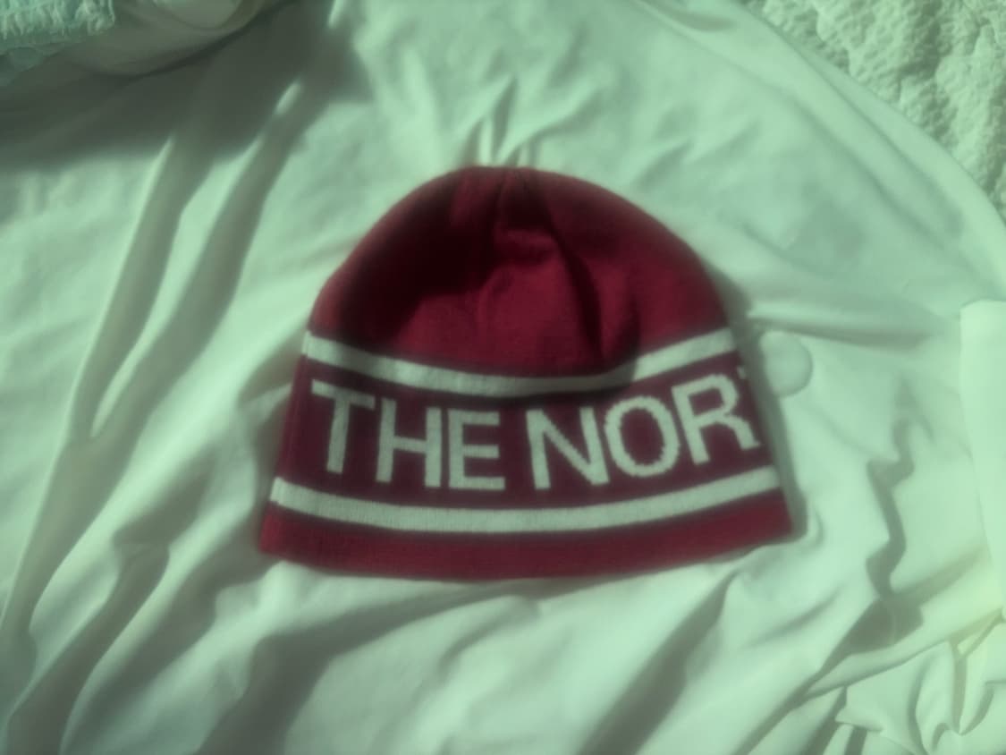 노스페이스 핑크 비니 상품이미지1