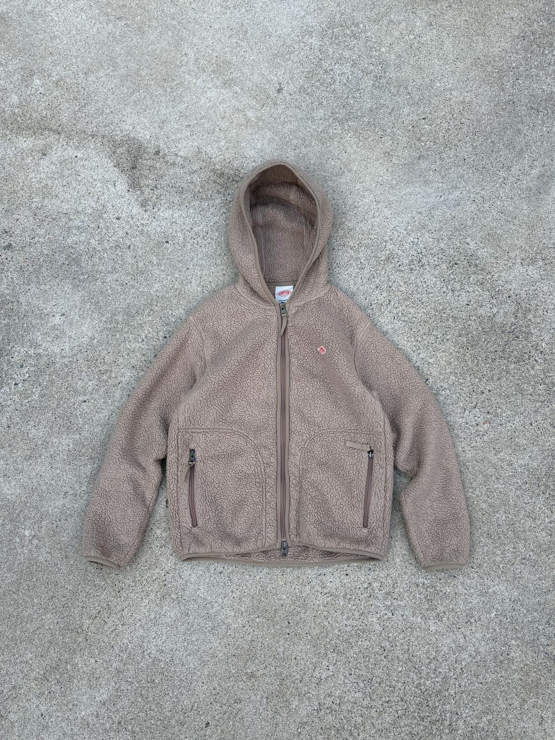 단톤 후드 플리스 후리스 자켓 상품이미지1