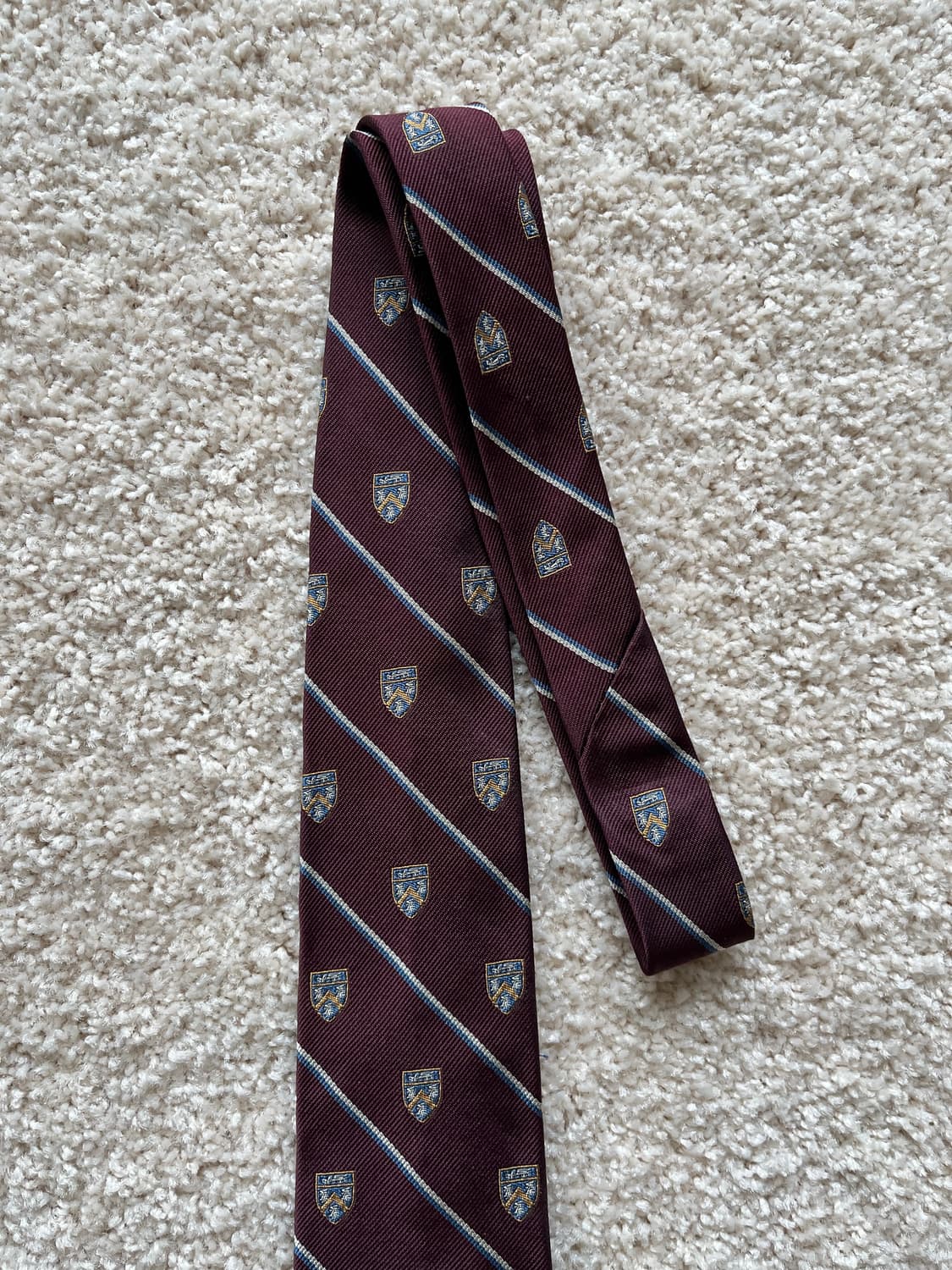 폴로 랄프로렌 핸드메이드 이태리 클럽 실크 타이 상품이미지7