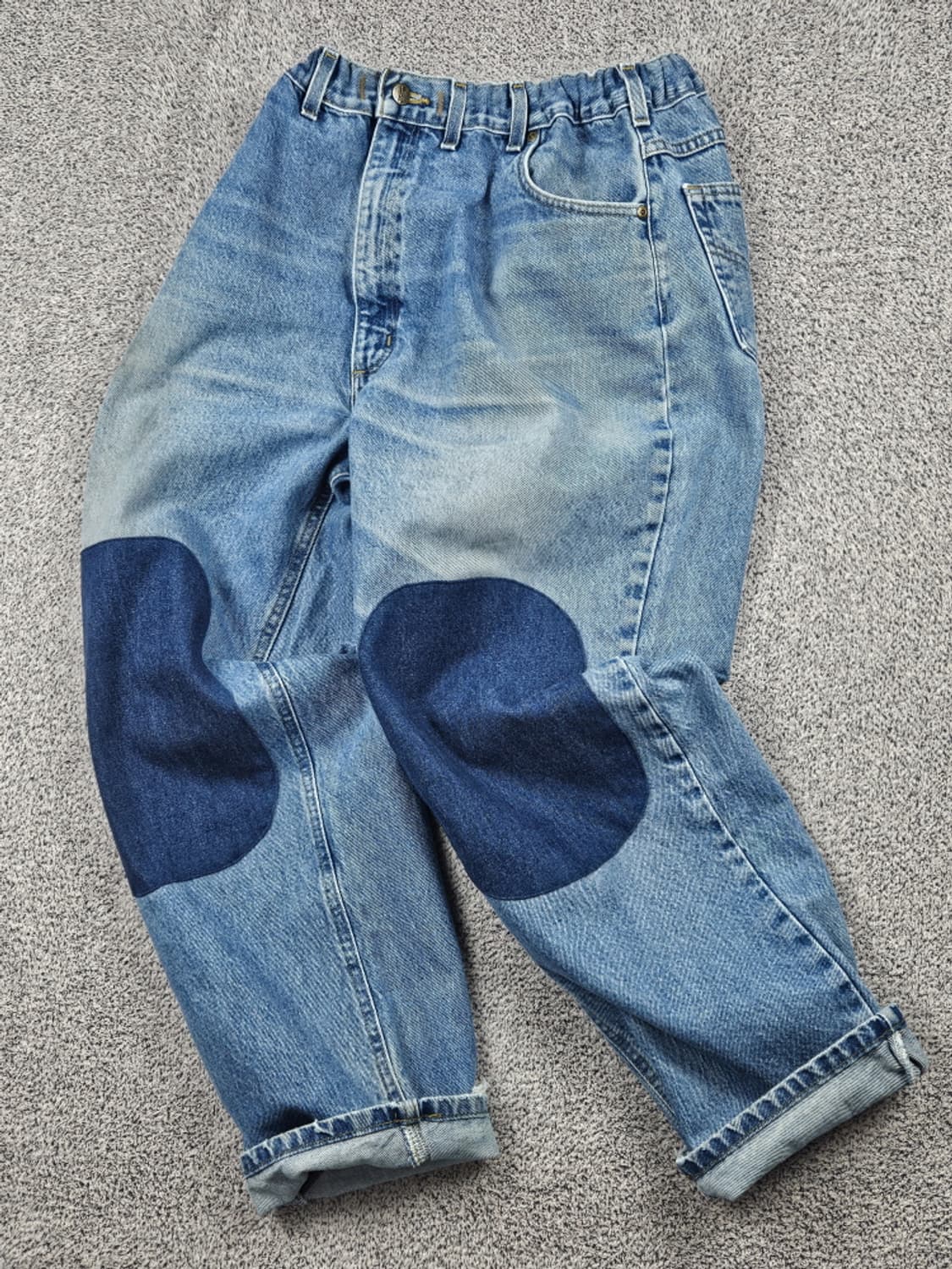 칼하트 밴딩 패치드 커스텀 데님 워크팬츠 ( 44X30 ) / 10345 상품이미지2