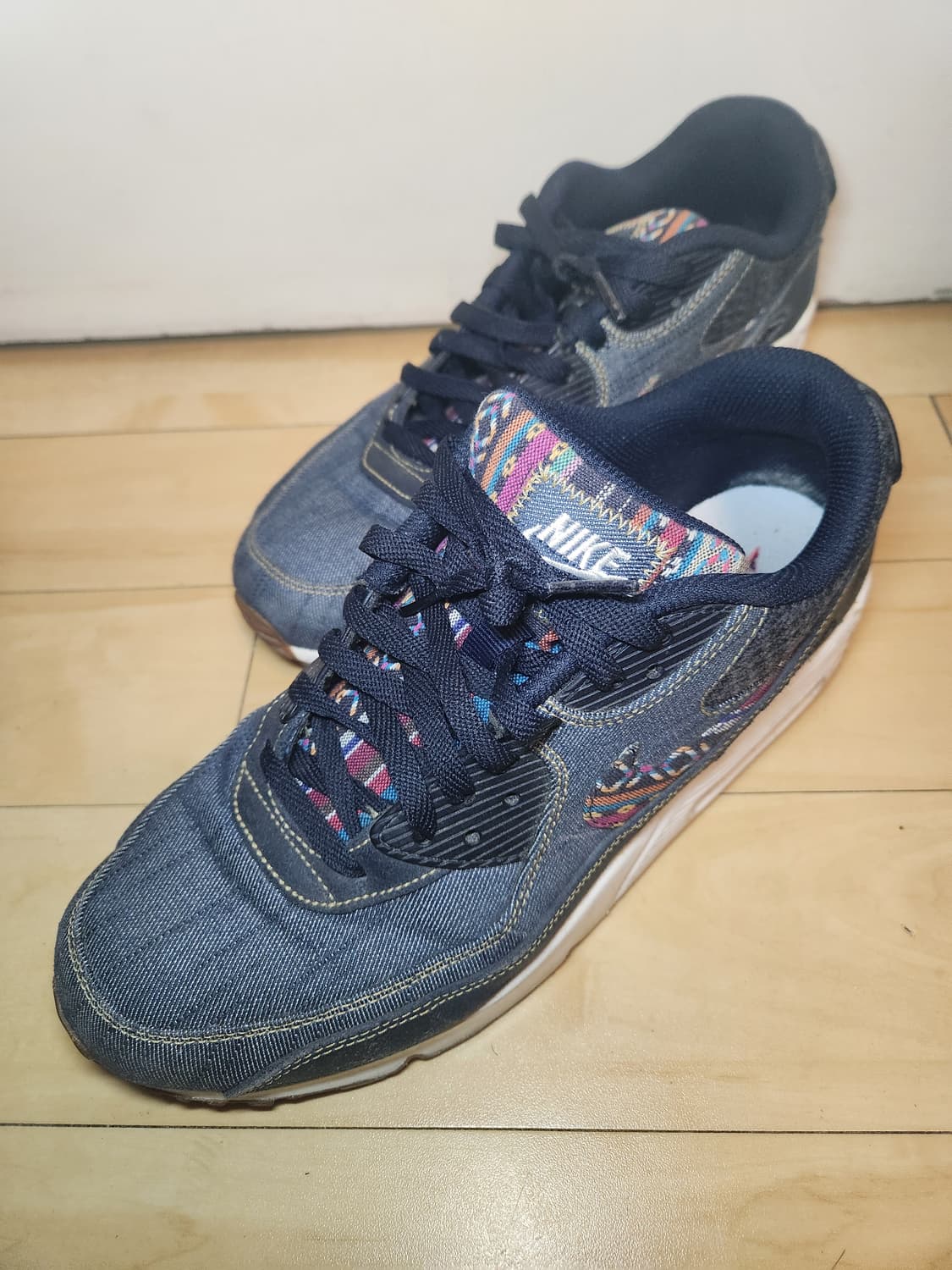 (285)나이키 에어맥스90 프리미엄 데님 상품이미지1